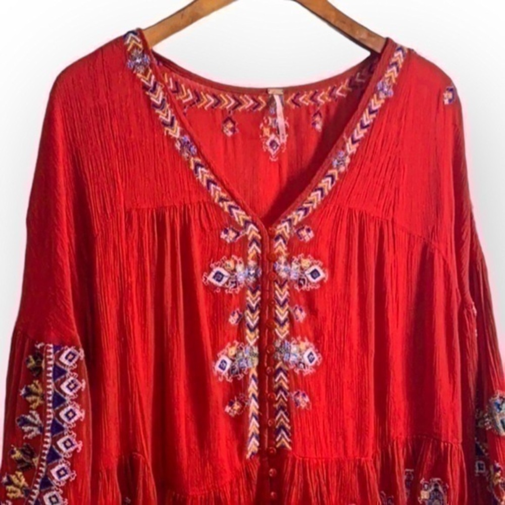 Free People Bohemian Blouse